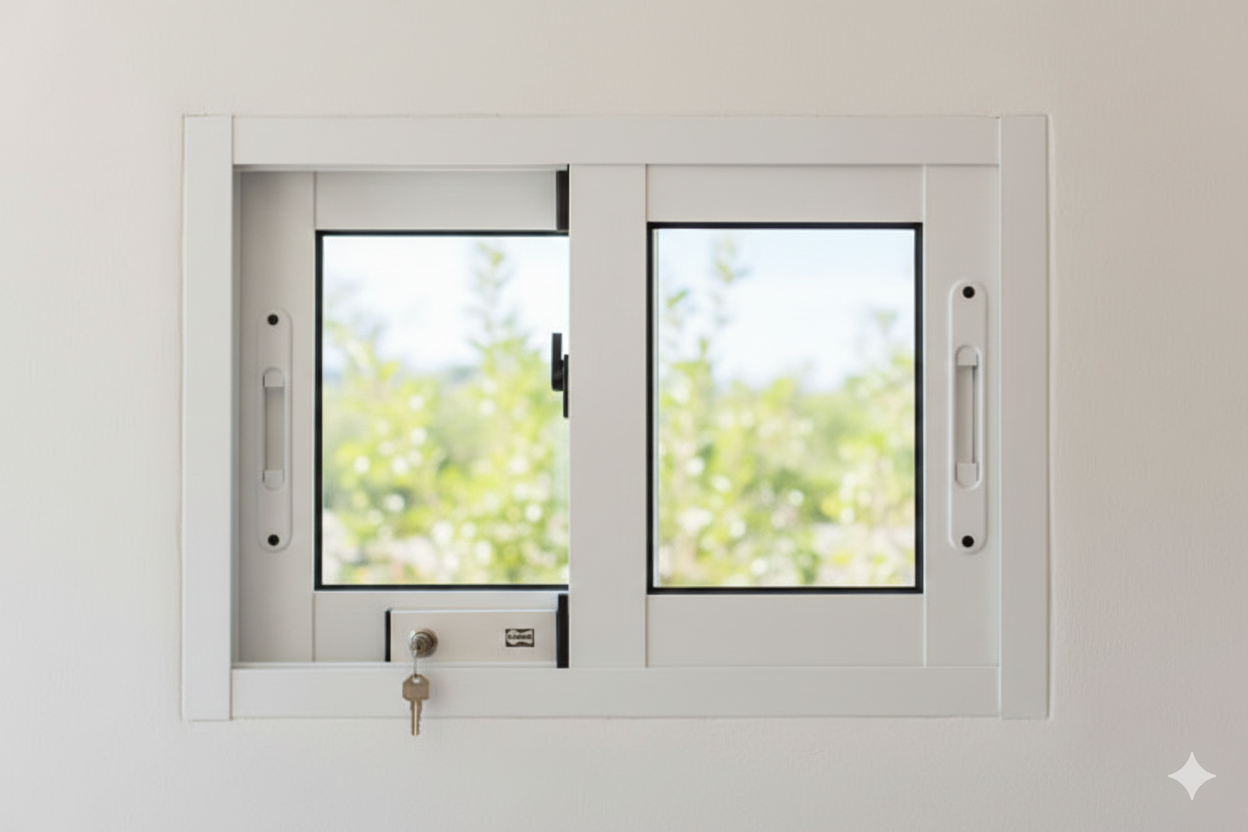 Dispositivo bloqueador reversible para ventana corredera